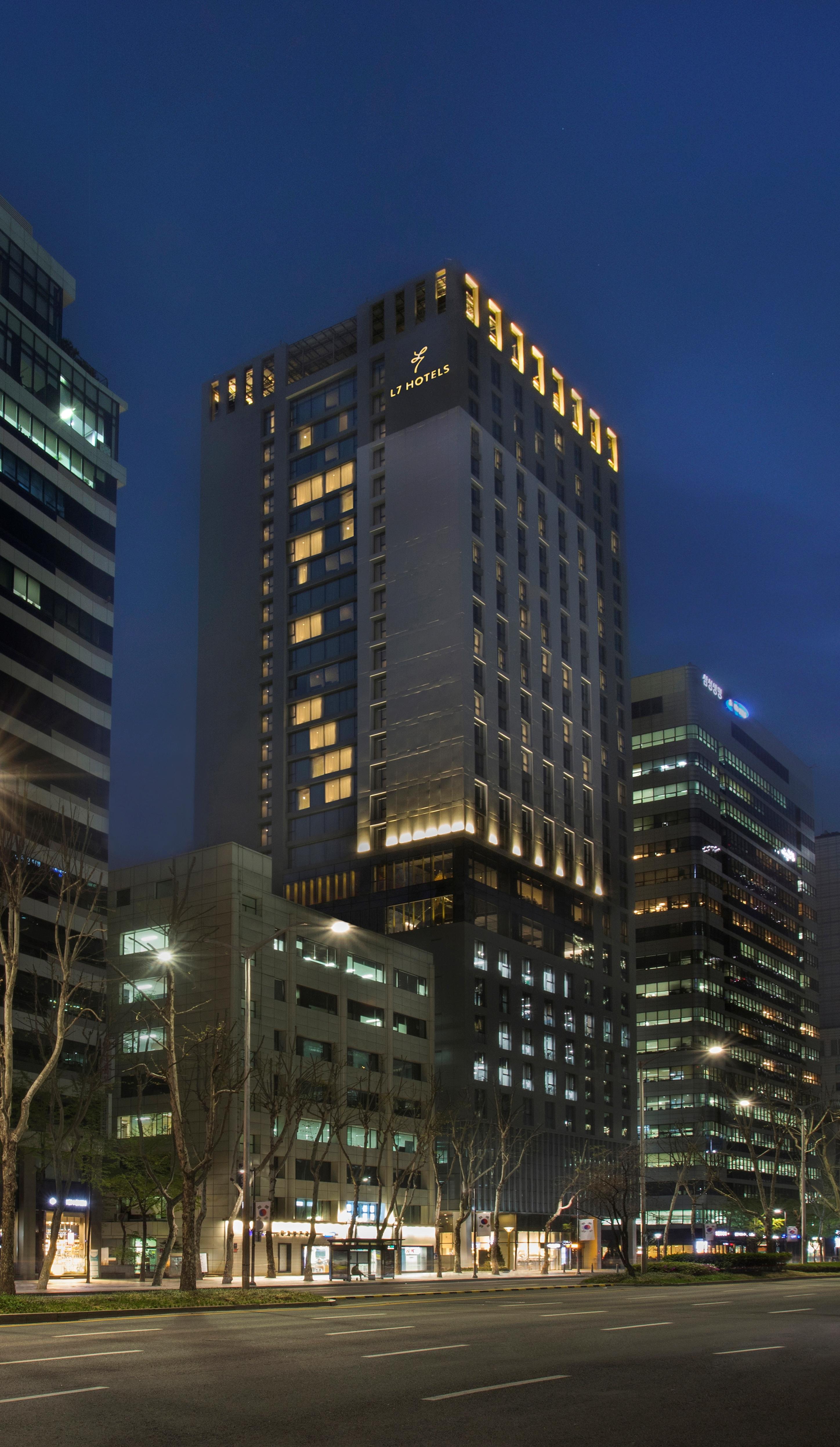 L7 Gangnam Hotel Seul Exterior foto